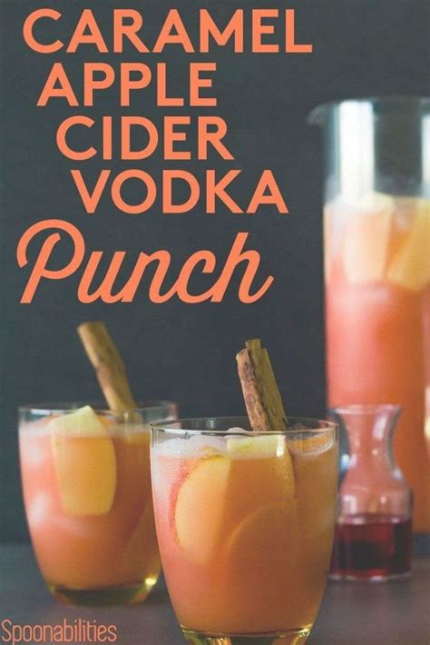 Mix apple cider up with some caramel vodka in the most delicious spiced caramel apple martini you've ever tasted! Caramel Apple Cider Vodka Punch cocktail drink recipe. Also called Spiked Caramel Apple Cider ...