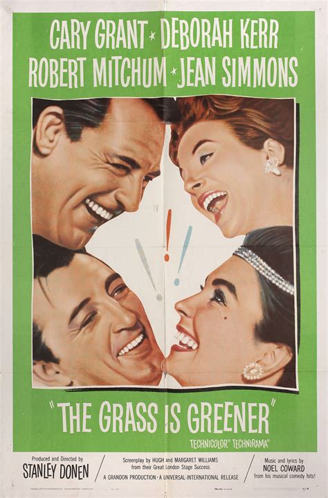 Victor and hillary are down on their luck to the point that they allow tourists to take guided tours of their castle. The Grass Is Greener 1961 U.S. One Sheet Poster ...