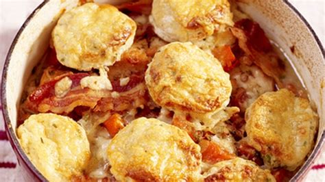 If you'd like to serve your casserole with something easy we'd recommend a crust of freshly baked bread for dipping in the juices. Dairy Food Cookbook Chicken Casserole With Doughballs ...