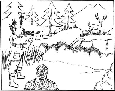 The dog plays with water; Turkey Hunting Coloring Pages at GetColorings.com | Free ...