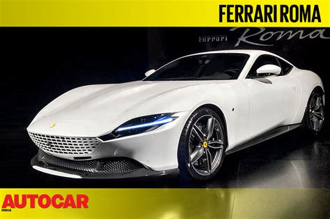 Jun 9th 2021 at 3:31pm. Ferrari Roma first look, walkaround video - Autocar India