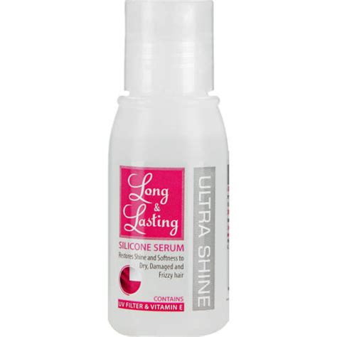 It contains some of the best oils available for hair today, maracuyá, buriti, moringa and argan. Long & Lasting Ultra Shine Silicone Serum 50ml - Clicks