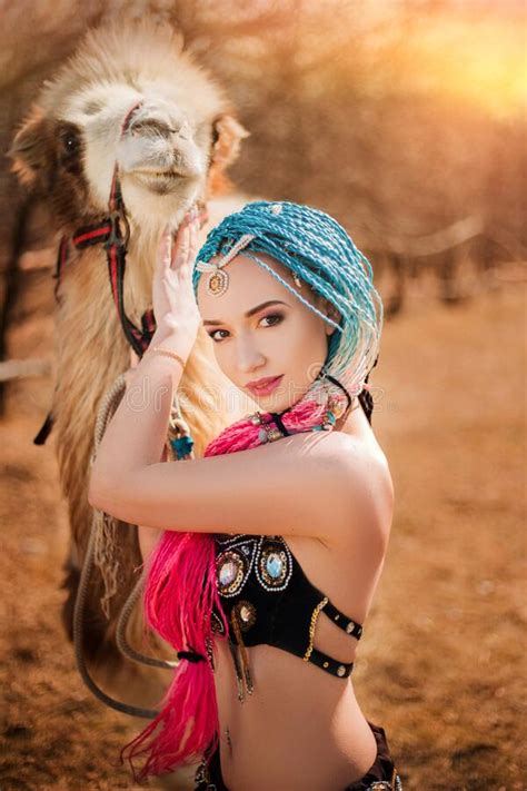 Busty cutie gets off on. Beautiful Girl With Multi-colored Braids In Oriental ...