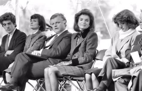Jackie kennedy was almost jackie husted. May 29, 1990: Dedication of a bronze statue of JFK, on the ...