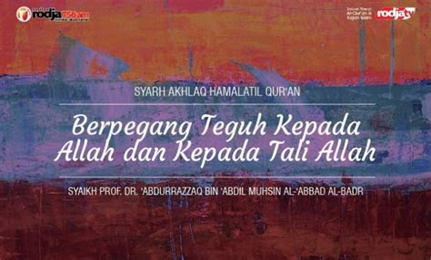 Keindahan surga yang akan dinikmati oleh orang yang beriman b. Berpegang Teguh Kepada Allah dan Kepada Tali Allah - Radio ...