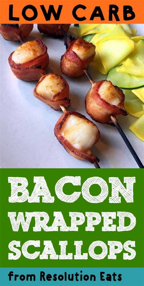 Low carb healthy pumpkin bars with cream cheese frosting. This recipe for bacon wrapped scallops is one of those unicorn recipes that is suitable whether ...
