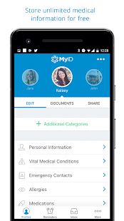 Free android app (4.8 ★, 1,000+ downloads) → application for drivers aplikasi untuk para driver recent changes: MyID - Medical ID Profile - Apps on Google Play
