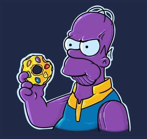 «симпсоны в кино» / the simpsons movie. Thanos! | Desenho dos simpsons, Desenhos psicodélicos ...