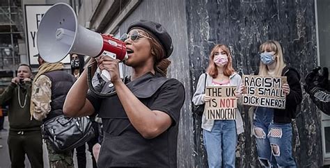 Activist sasha johnson is seen chanting and doing an interview at the million people march in london in august 2020. Black Lives Matter UK Leader Sasha Johnson Announces new ...