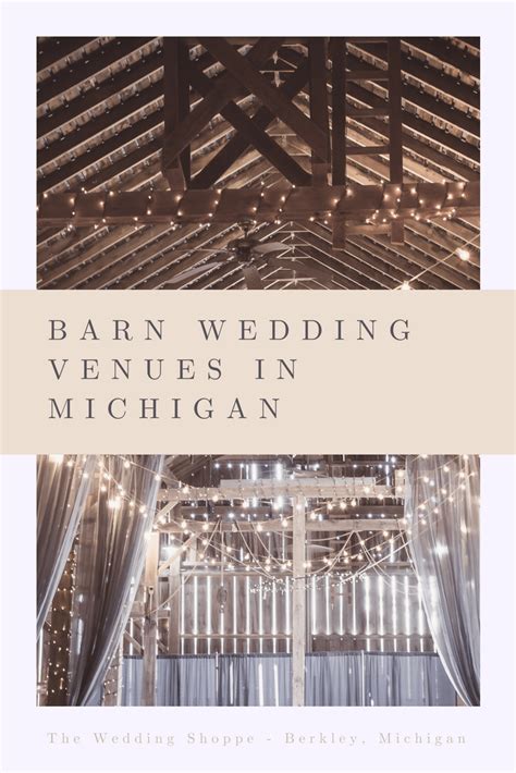 The barn at smugglers' notch is a stowe wedding venue located in stowe, vt. Barn Wedding Venues in Michigan | The Wedding Shoppe