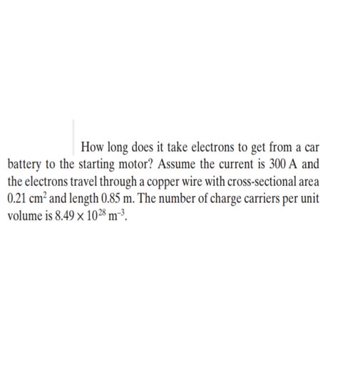 An addition takes 4 or 5 cycles. Answered: How long does it take electrons to get… | bartleby