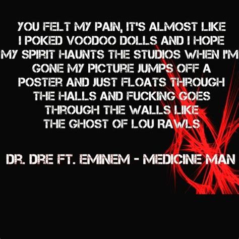 Things done changed on this side. Dr. Dre ft. EMINEM - Medicine Man | Eminem, My pictures, My spirit