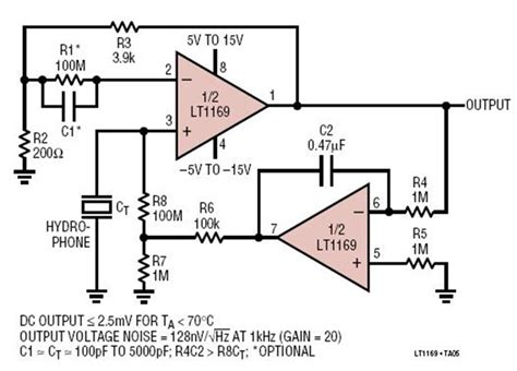 This servo drive is able to supply a brushed dc motor with up to 7 a continuous current at up to 36 v (approximately 250 w or 1/3 hp) while also performing closed loop control with feedback from a quadrature encoder, and accepts the widespread step/dir signals; LT1169 Low Noise Hydrophone Amplifier with DC Servo ...