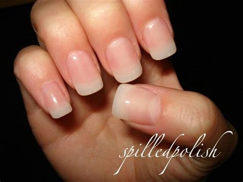 This can be a hard gel, or builder gel in a bottle or jar, structure be careful not to confuse gel with gel polish. Clear gel overlay | Natural looking acrylic nails, Natural ...