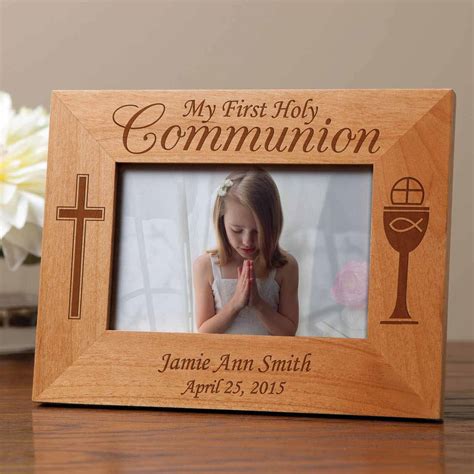 Efytal small cross necklace for women and girls, christian gifts for easter, first communion, confirmation, baptism, gold filled dainty, tiny pendant jewelry, religious gift for catholic birthday. Personalized First Communion Gift Frame - Walmart.com ...