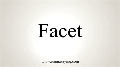 How to sound like a native russian speaker? How to Pronounce Facet - YouTube