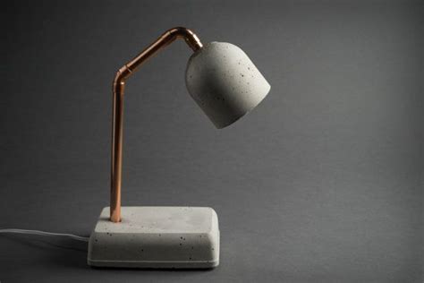 Hennandhart gray concrete mini lamp by henn&hart (1) $51. Concrete Lamp Bedside Lamp | Etsy in 2020 | Concrete lamp, Bedside lamp, Concrete bedside lamp