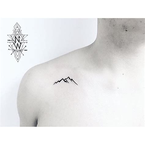 Tumblr is a place to express yourself, discover yourself, and bond over the stuff you love. @nothingwild - Little mountain tattoo I did on Derrick ...