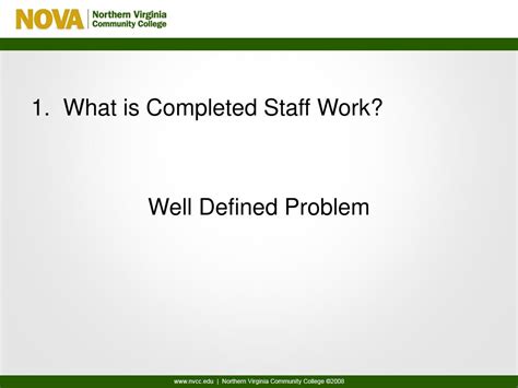 PPT - Completed Staff Work PowerPoint Presentation, free download - ID ...