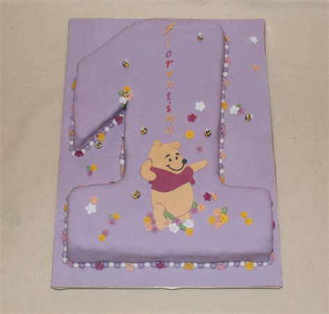 Geburtstag-Kinder » Winnie Pooh Torte zum 1. Geburtstag.
