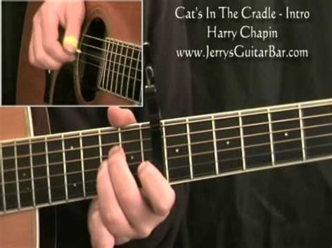 Cat's in the cradle (end fill). CAT'S IN THE CRADLE - Harry Chapin - Guitar Lesson ...