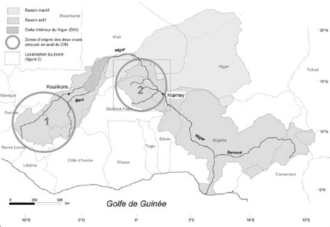 The situation deteriorated recently, with the proliferation of armed groups. Le bassin du Niger et ses deux principales zones d'apports ...