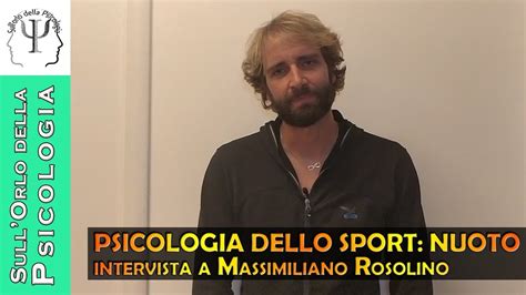 Il campione di nuoto ci regala un programma di allenamento adatto a tutti, per tornare in forma sfidandosi ogni. Psicologia dello sport: il Nuoto #2 - Massimiliano ...