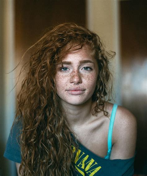 4k 00:27 young brunette woman enjoy eating vanilla and chocolate ice cream bucket holding in hands. #fbf to puffy morning lips in Brooklyn. by bleeblu | Red hair woman, Freckles girl