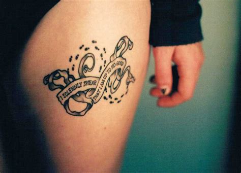 See more ideas about harry potter tattoos, tattoos, harry potter tattoo. 20 Magical Harry Potter Tattoos (PHOTOS) | CafeMom.com