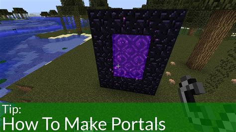Alternatively, you can visit java's website directly to download the java. How To Make Portals in Minecraft - YouTube