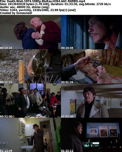 We like it even while we're turned off by the. Download Death Wish 1974 1080p BluRay H264 AAC-RARBG ...