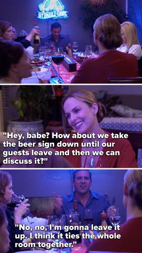 These people are my friends, and i care about them! 32 Moments From The Office Dinner Party Episode