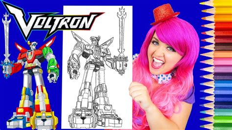 Voltron i voltron force is a world events production in conjunction with kick start productions and classic media it was packed in a threefold glossy cardboard folder. Coloring Voltron Legendary Defender Coloring Page ...