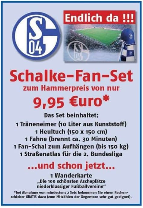 Schultag beliebt machen und sagt. Witze Uber Schalke 04