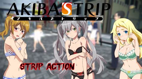 Maybe you would like to learn more about one of these? AKIBA'S TRIP: Undead ＆ Undressed strip action - YouTube