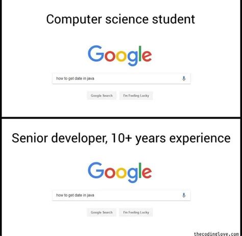 You move up by being able to perform, not by actual 'seniority'. Junior Vs Senior Developer - Junior Vs Senior Developer ...