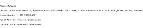 Carrying unnecessary weight or number of passengers over the limit. Usana Malaysia Address, Contact Number of Usana Malaysia