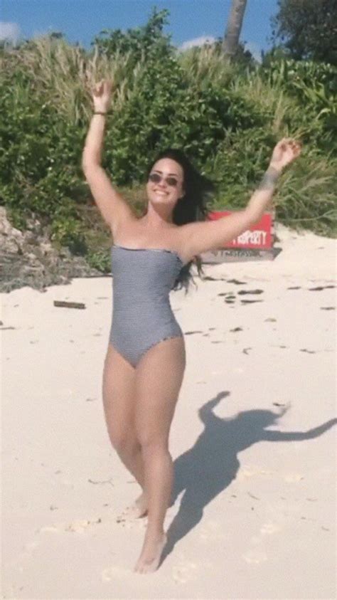 Sources say max ehrich is lying about hearing about his breakup with demi demi lovato just implied those old tweets of fiancé max ehrich simping over selena gomez are fake, just as max deletes his twitter. Beach Beauty | Demi lovato body, Demi lovato, Lovato