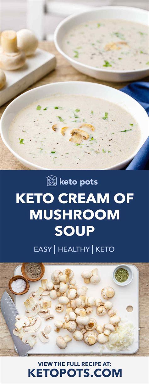 Lol, you just saved me. Homemade Keto Cream of Mushroom Soup | Recipe | Cream soup ...