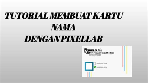 We did not find results for: Cara Membuat Kartu Nama Simpel - YouTube