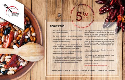 Arrastra el ratón sobre recipe para saber cómo hacerlo. Noticias Colegio Culinario: Convocatoria para el Concurso ...
