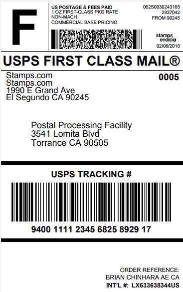Good luck trying to cancel the in stamps.com online: 34 Usps Tracking Label Number - Label Design Ideas 2020