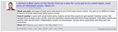 Try to answer simple questions yourself before starting a thread. Start to Finish Guide - Using Reddit Ads to Generate Sales for Your Business