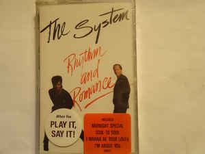 The System - Rhythm And Romance (1989, SR, Dolby HX Pro ...