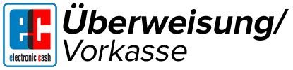 Eine vorkassezahlung mittels banküberweisung wird vom käufer initiiert und kann deshalb nicht. Sichere Zahlung - ba-store.eu