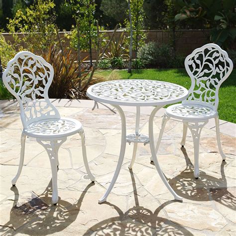 We did not find results for: 3PC Bistro Set in Antique Outdoor Patio Furniture Leaf ...