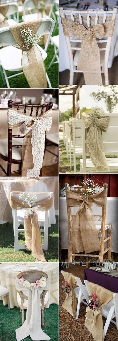 Chair covers are the best way to totally. 28 Awesome Wedding Chair Decoration Ideas for Ceremony and ...
