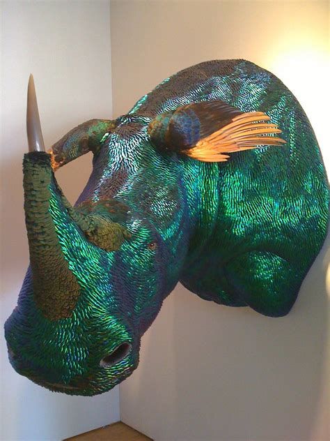 Zijn artistieke opleiding genoot hij aan het stedelijk instituut voor sierkunsten en ambachten (antwerpen) en aan de koninklijke academie voor schone kunsten van antwerpen. Jan Fabre Beetle Rhino | Jan Fabre's Jewel Beetle Work ...