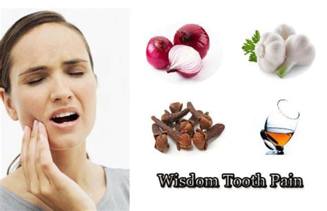 To ease wisdom tooth pain, start by making a mouth rinse with 1 cup of warm water and 1 teaspoon of salt, and gently swishing it around in your mouth to alleviate the swelling. Home Remedies for Wisdom Tooth Pain Relief