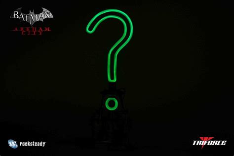 There's a riddler map in each location: Riddler Trophy Replica | Batman: Arkham City | Video Game Junkie